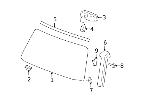 Reveal Moldings for 2010 Hummer H3 #0