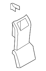 96931EL01A - Body: Rear Trim for Nissan: Versa Image image