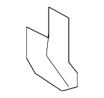 96938ED000 - Body: Upper Trim Clip for Nissan: ARIYA, Armada, Cube, Juke, Qashqai, Quest, Rogue Sport, Versa Image image