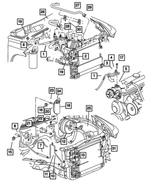 55056082AC - : A/c Suction &amp; Discharge Line for Mopar Image