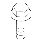 9011906782 - Body: Bumper Cover Upper Bolt for Lexus: ES300h, ES350, GS350, GS450h, GS460, IS F, IS200t, IS250, IS300, IS350, LS430, LS460, LS600h, LX470, LX600, LX700h, RC F, RC200t, RC300, RC350, RX450h Image