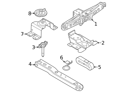 Power, Air, & Hand Tools & Accessories for 2025 Lincoln Nautilus #0