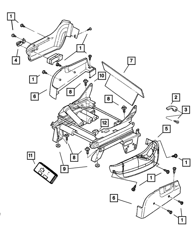 « 5179218AA – Electrical : Support pour Mopar Image »
