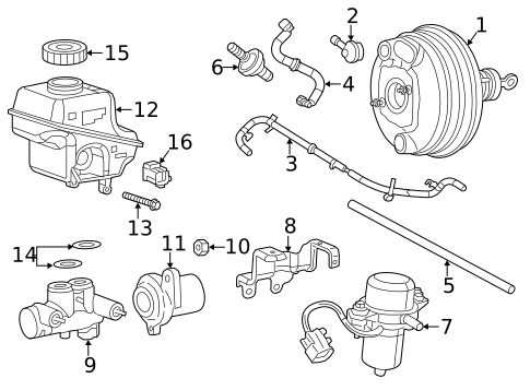 Hydraulic System for 2019 Dodge Charger #0