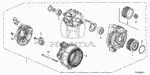 63115G2505RM - Engine: ALTERNATOR, RM for Honda Image