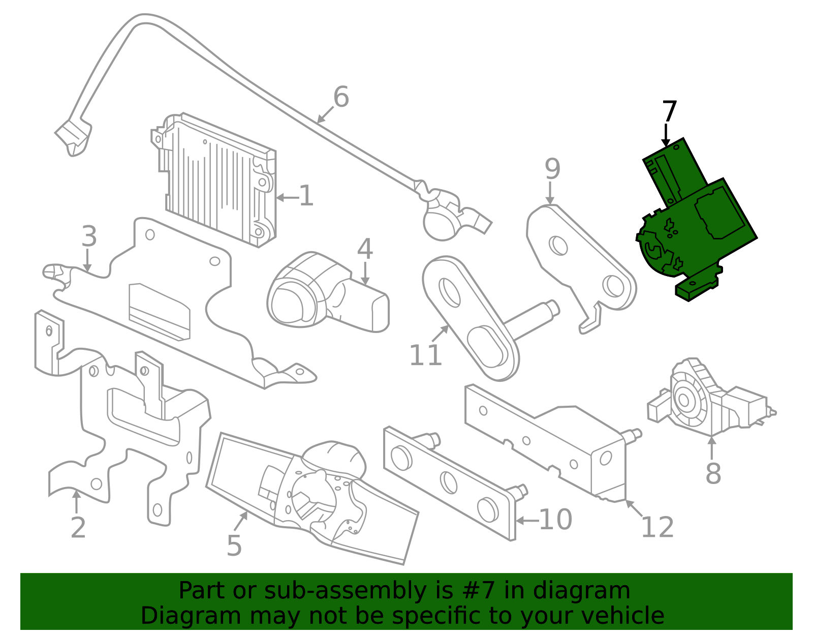 253B55NA0A - High-Quality Ped Impc Sensor for 2023-2025 INFINITI QX55 ...