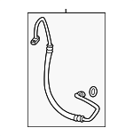 97762N9700 - HVAC: Discharge Hose for Hyundai Image