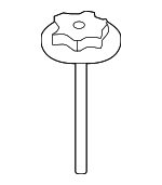 74810JY02A - Body: Spare Retainer for Nissan Image