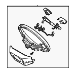 561001U140VA - Steering: Steering Wheel for Kia: Sorento Image