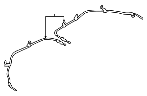 365313NA0A - : Park Brake Cable for Nissan: LEAF Image