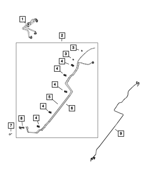 Fuel Lines for 2019 Jeep Cherokee #2