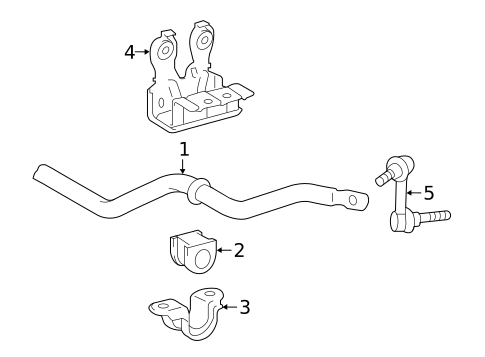 Stabilizer Bar & Components for 2020 Lexus RC F #0