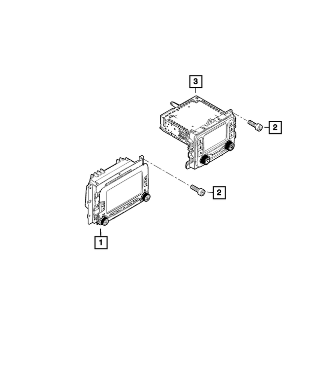 5VV55LXHAA - : Multi Media Radio for Mopar Image