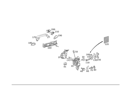 Locking System for 2005 Mercedes-Benz E320 #0