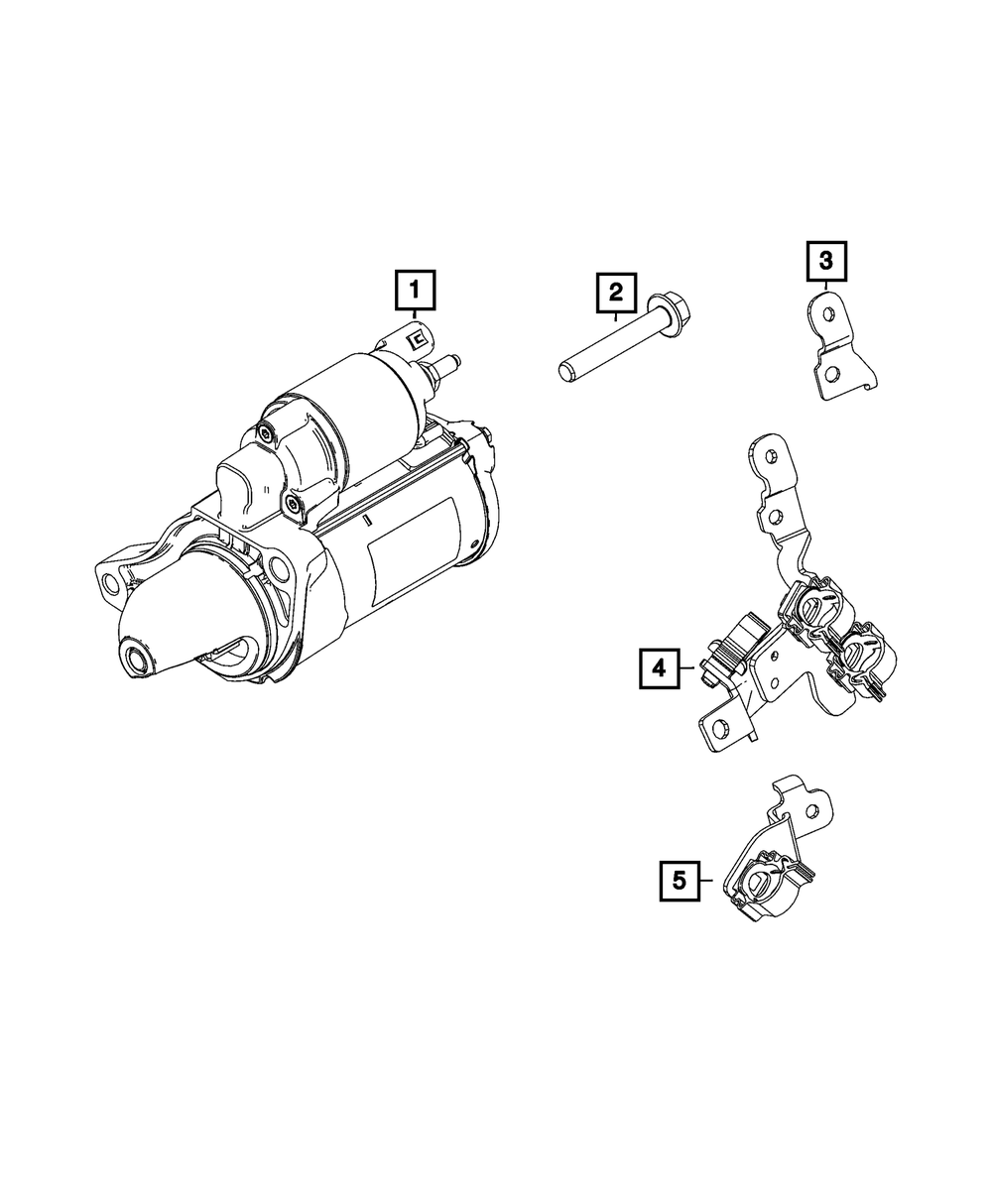 Flange Head Screw - Mopar (06107144AA)