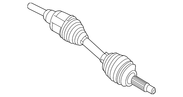 2020-2025 Lincoln Corsair Axle Assembly LX6Z-3B437-D | OEM Parts