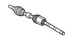 LX6Z3B436BR - : Axle Assembly for Lincoln: Corsair Image