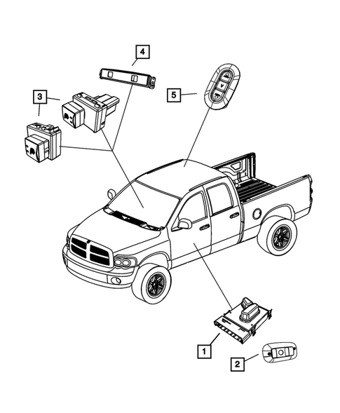 Switches for 2009 Dodge Ram 3500 #2