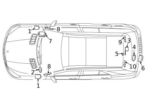 Antenna & Radio for 2021 Mercedes-Benz GLA 35 AMG&reg; #0