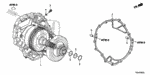 21300RY0000 - Transmission - Automatic: PLATE ASSY., INTERMEDIATE for Honda Image