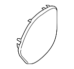 FA1Z18978AD - Body: Speaker Grille for Lincoln: MKX Image