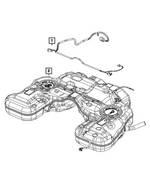 68597202AA - Electrical: Fuel Tank Jumper Wiring for Mopar Image