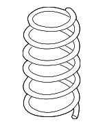 3C0411105F - : Coil Spring for Volkswagen Image