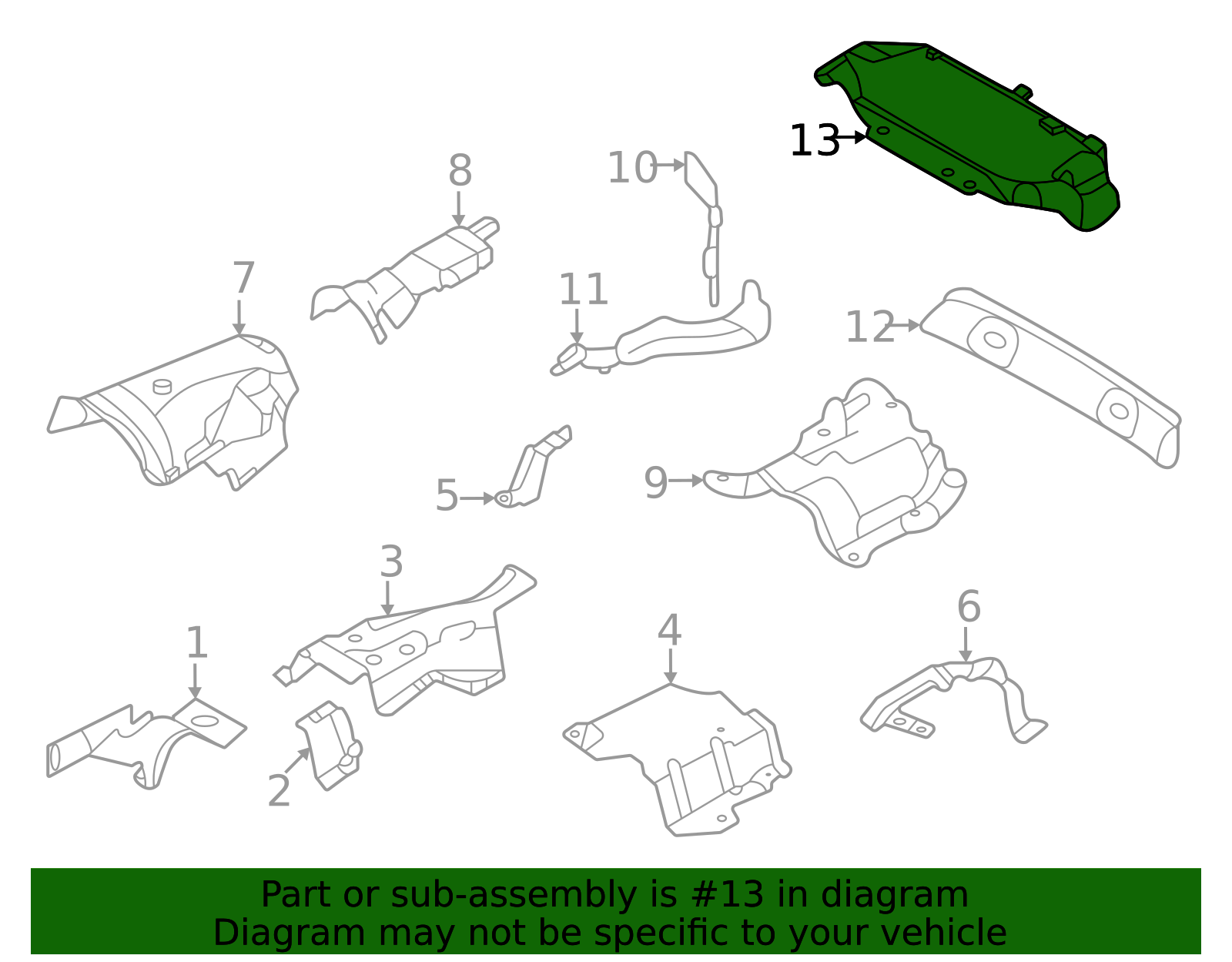 2023 Land Rover Rear Shield LR173770 | OEM Parts Online