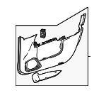 24772030068T92 - Body: Door Trim Panel for Mercedes-Benz Image