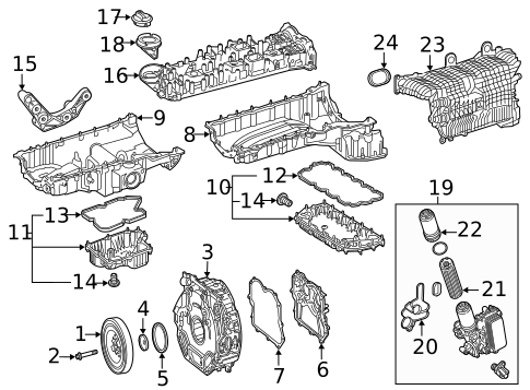 Engine Parts for 2022 Mercedes-Benz CLS 450 #0