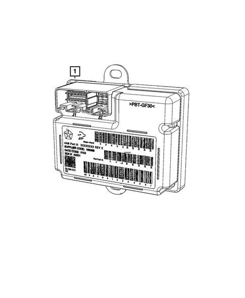 Keys, Modules and Engine Controllers for 2023 Chrysler Pacifica #27