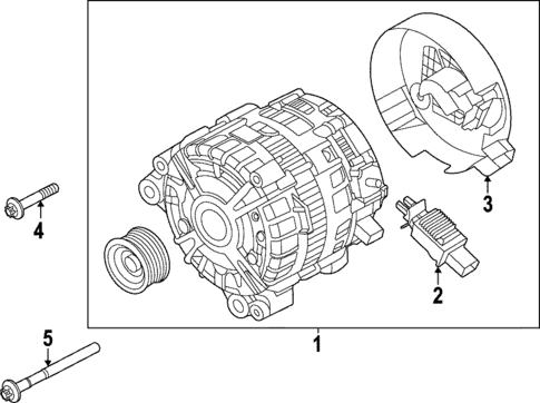 Alternator for 2024 BMW 430i xDrive Gran Coupe #0
