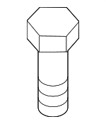 N91213101 - Electrical: Seat Belt Assembly Bolt for Audi: A4, A4 allroad, A4 Quattro, A5 Quattro, A5 Sportback, Q6 e-tron, RS5, RS5 Sportback, S4, S5, S5 Sportback, SQ6 e-tron Image