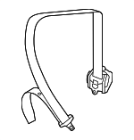 8W7857805DJXE - : Seat Belt Assembly for Audi: A5 Quattro, S5 Image