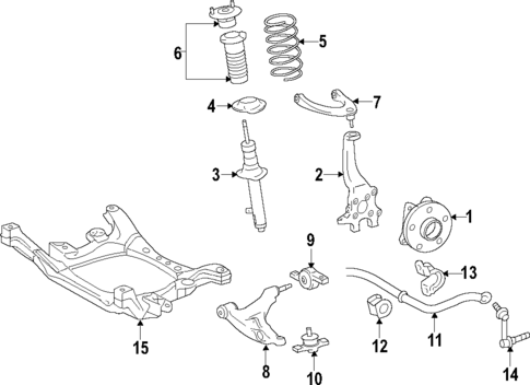 Suspension Components for 2011 Lexus IS F #2