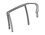 51355A058A1 - Body: Run Channel for BMW Image