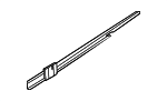 51355A058B2 - Body: Run Channel Seal for BMW Image