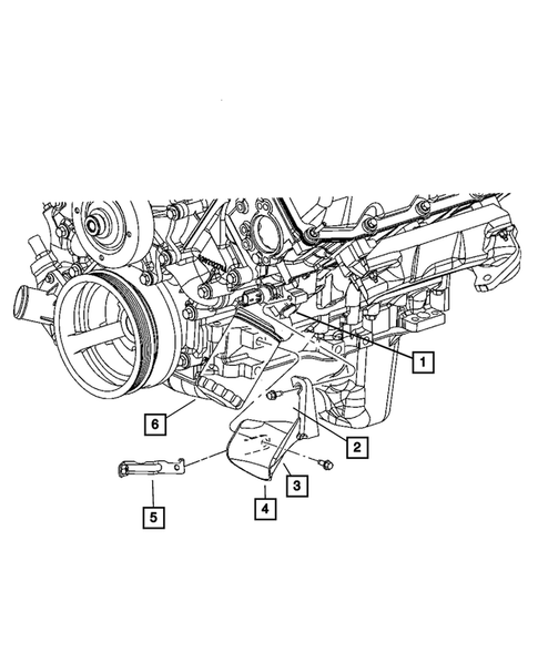 Engine Oiling for 2005 Jeep Grand Cherokee #1