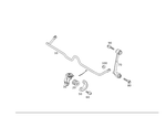2033200342 - Springs, Suspension and Hydraulics: Bracket Left for Mercedes-Benz Image