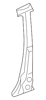 63210SAA300ZZ - Body: Center Pillar Reinforced for Honda: Fit Image