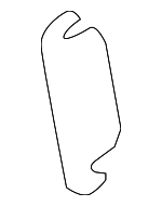 6387430711 - Body: Wedge Plate for Mercedes-Benz Image