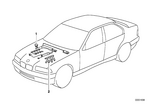 12511744589 - Engine Electrical System: Cable Harness Ignition Coil for BMW Image
