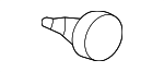 MR533347 - Body: Quarter Glass Clip for Mitsubishi Image