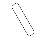 MR957780 - Body: Quarter Glass Spacer for Mitsubishi Image