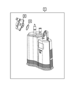 68321481AA - Emission Controls: Vapor Canister Seal for Mopar Image