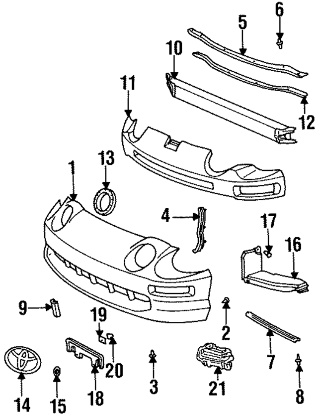 7531417010 - : Emblem for Toyota Image