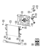 Radiator Outlet Hose - Mopar (68249897AC)