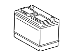 288000F010 - Electrical: Vehicle Battery for Toyota: Sequoia, Tundra Image