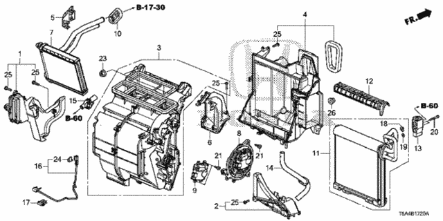 Heater Unit for 2016 Honda Fit #0