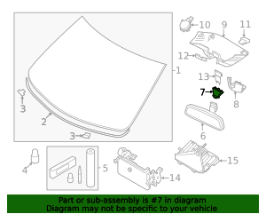 2016-2022 Volvo Bracket 31386951 | TascaParts.com